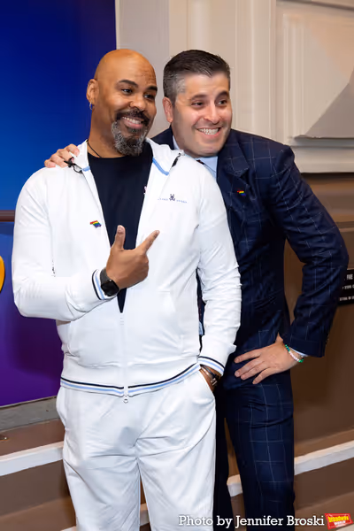 James Monroe Iglehart, Andrew Bancroft Photo