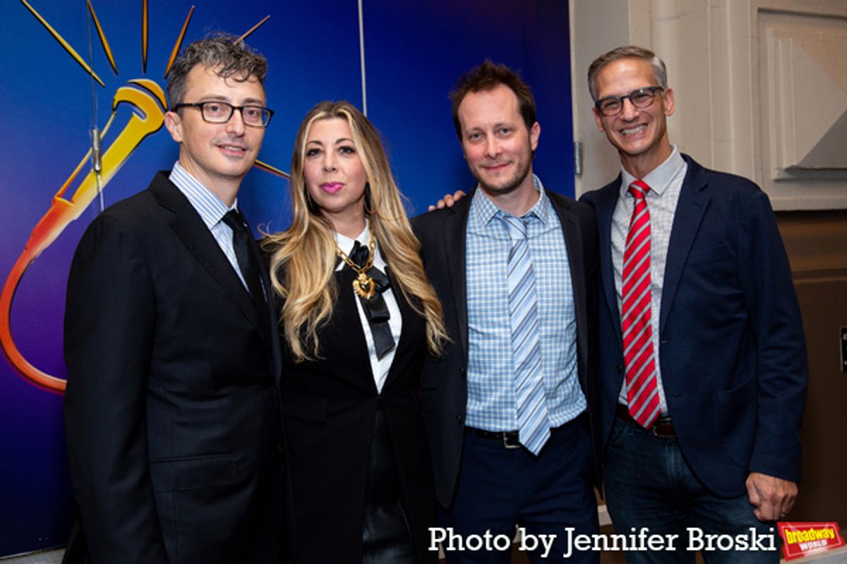 Beowulf Borritt, Lisa Zinni, Jeff Croiter, Nevin Steinberg at 