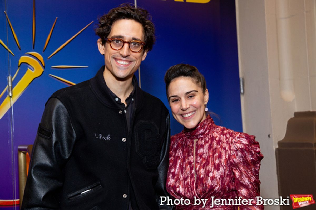 Justin Peck, Patricia Delgado at 
