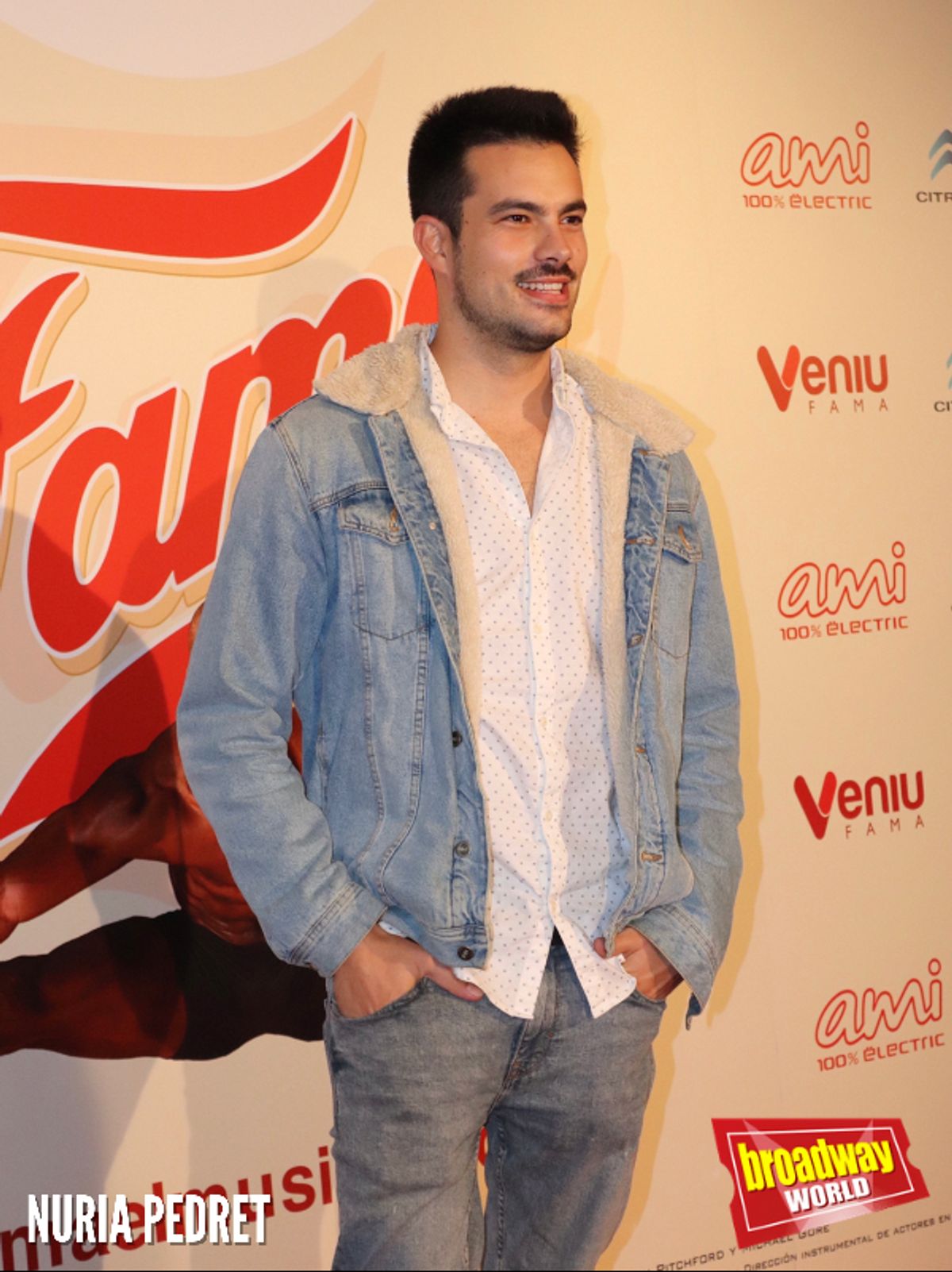 Jaume Casals at Noche de estreno en el Apolo con FAMA