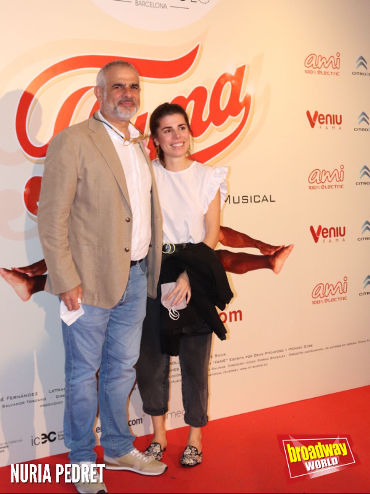 Carlos Carrizosa at Noche de estreno en el Apolo con FAMA