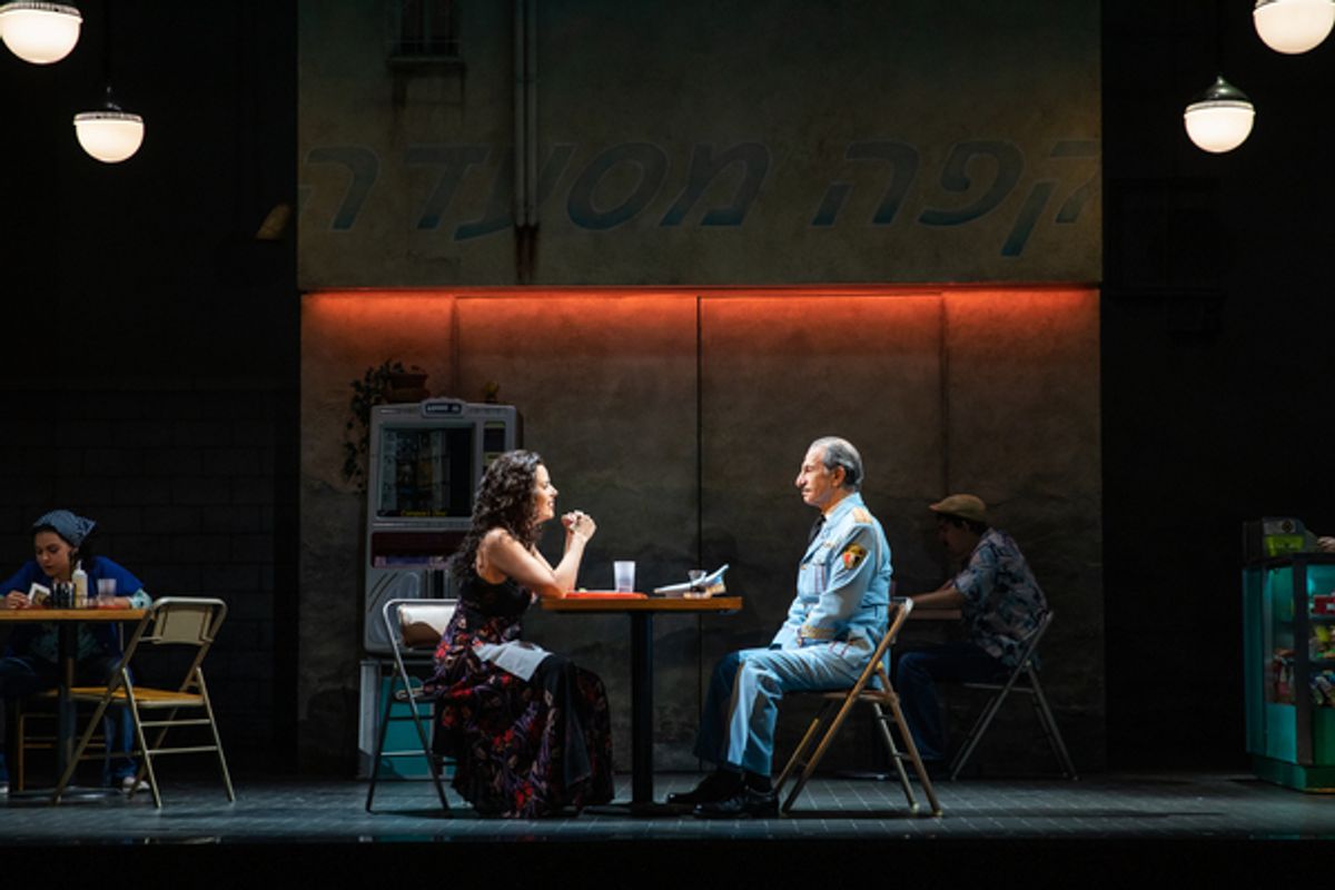 Janet Dacal and Sasson Gabay at 