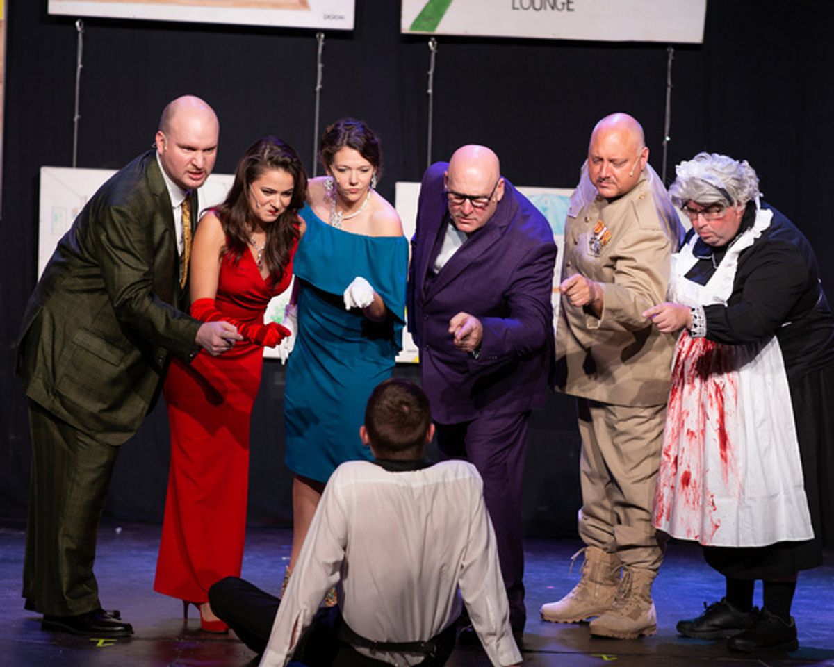 The Cast of CLUE: THE MUSICAL at The Sauk at Photos: CLUE: THE MUSICAL Continues At The Sauk