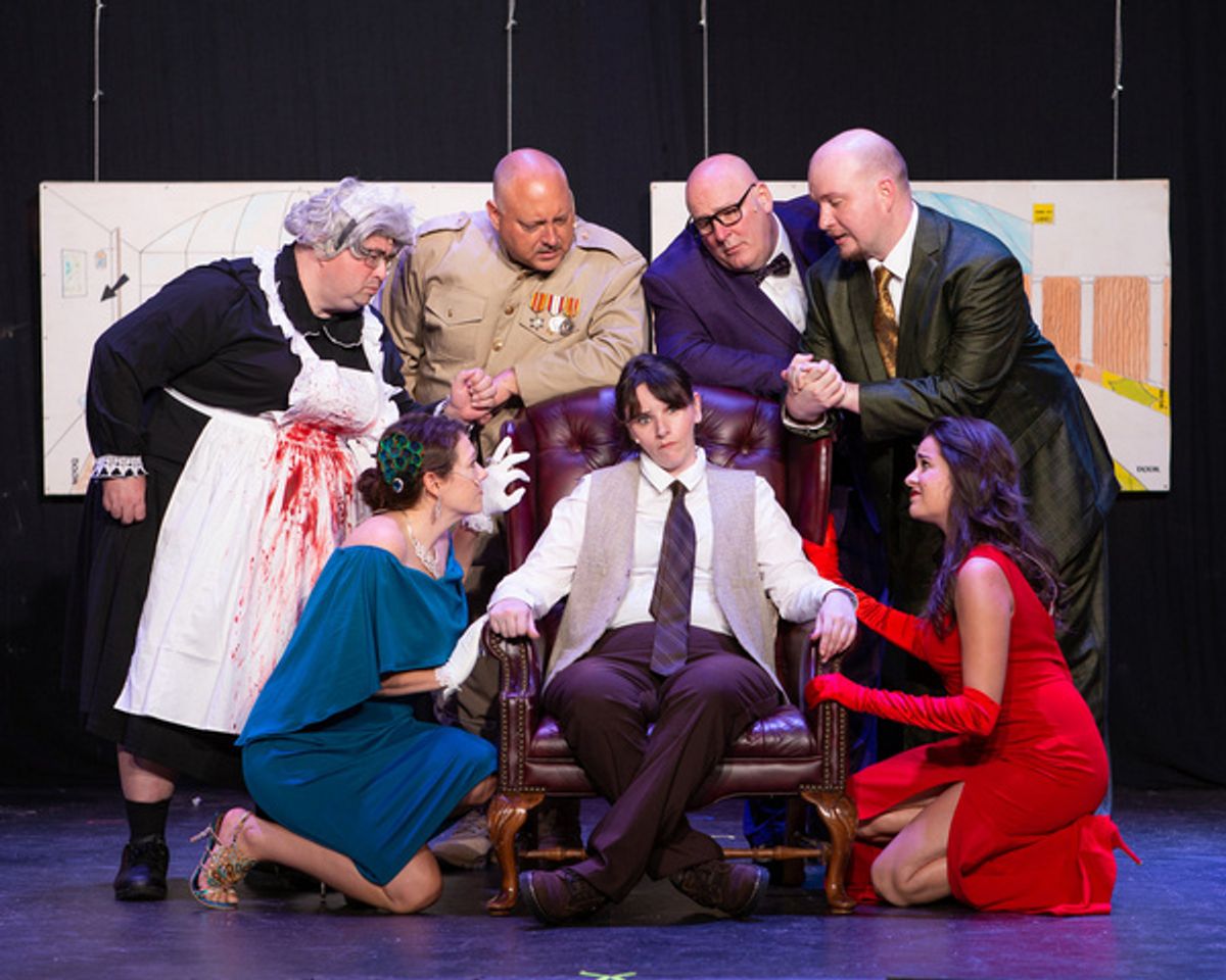 The Cast of CLUE: THE MUSICAL at The Sauk at Photos: CLUE: THE MUSICAL Continues At The Sauk