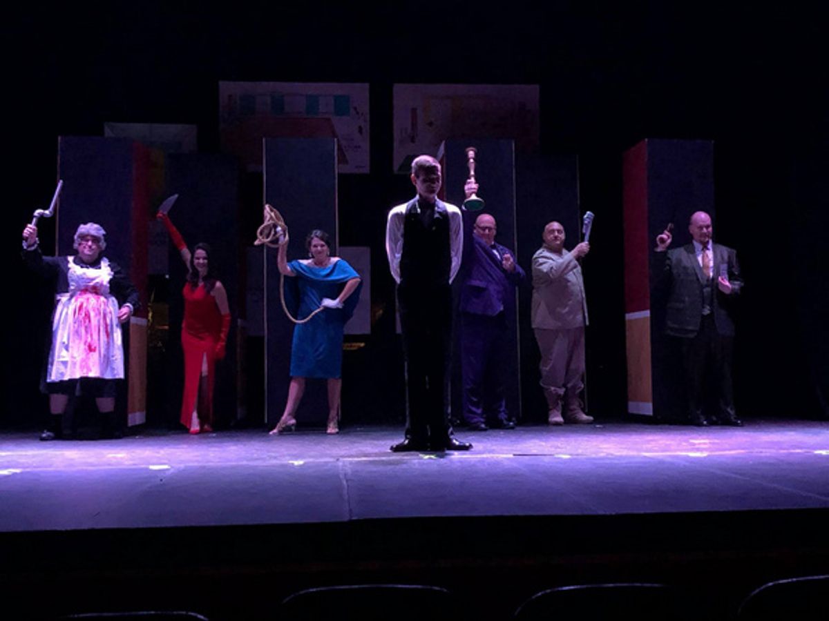 The Cast of CLUE: THE MUSICAL at The Sauk at Photos: CLUE: THE MUSICAL Continues At The Sauk