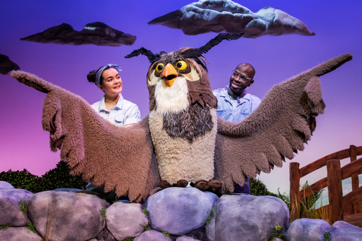 Photos: First Look at the Cast (and Puppets) of WINNIE THE POOH  Image