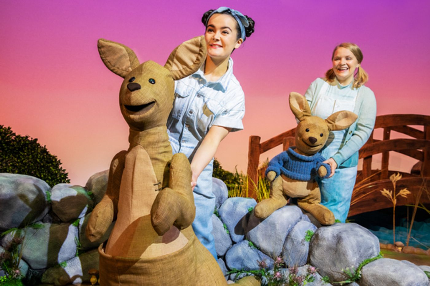 Photos: First Look at the Cast (and Puppets) of WINNIE THE POOH  Image