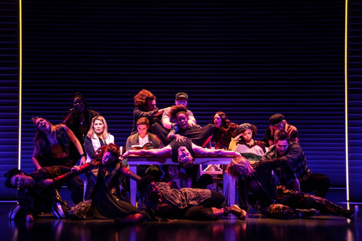 The company at Photos: First Look at Heidi Blickenstaff, Morgan Dudley & More in JAGGED LITTLE PILL Returning to Broadway Tonight
