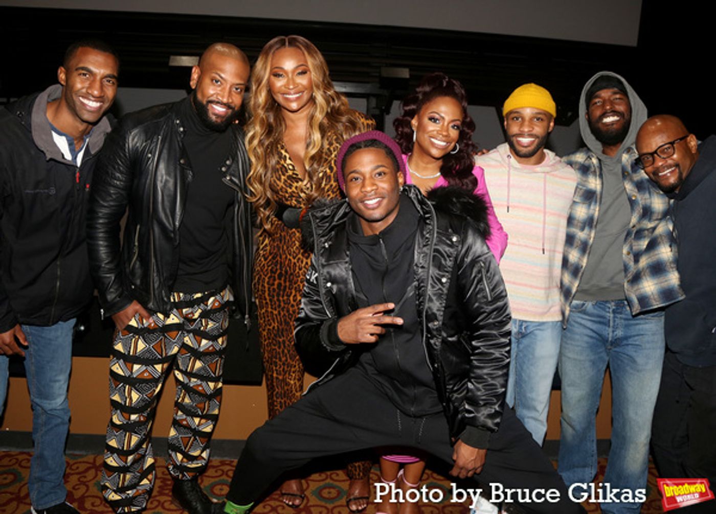 Photos: Cynthia Bailey Visits Kandi Burruss Backstage at THOUGHTS OF A COLORED MAN  Image