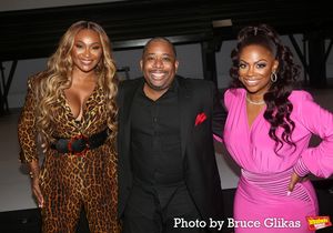 Cynthia Bailey, Producer Brian Moreland and Producer Kandi Burruss @ BroadwayWorld Cynthia Bailey, Producer Brian Moreland and Producer Kandi Burruss Photo