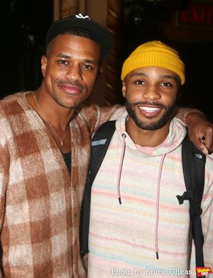Jeremy Pope and Dyllón Burnside @ BroadwayWorld Jeremy Pope and Dyllón Burnside Photo
