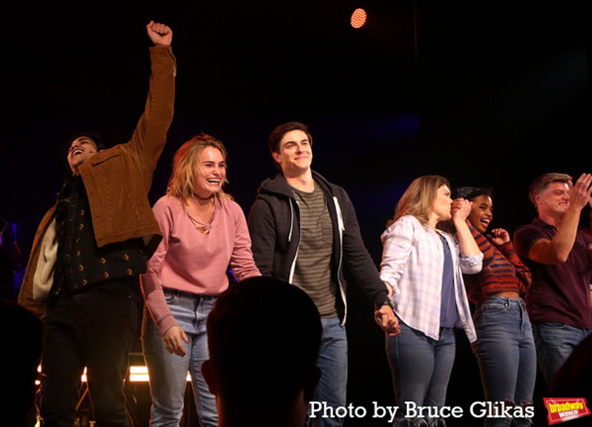  Adi Roy, Kathryn Gallagher, Derek Klena, Heidi Blickenstaff, Morgan Dudley, Sean Allan Krill  at 