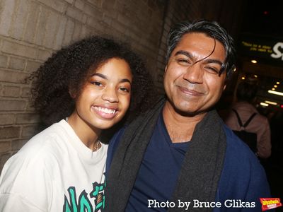 Morgan Dudley and Producer Arvind Ethan David  Photo