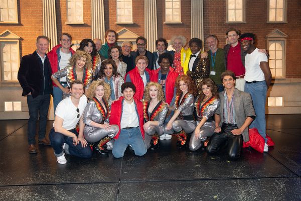 Photos: Huey Lewis Stops By BACK TO THE FUTURE The Musical — photo 2 of 18