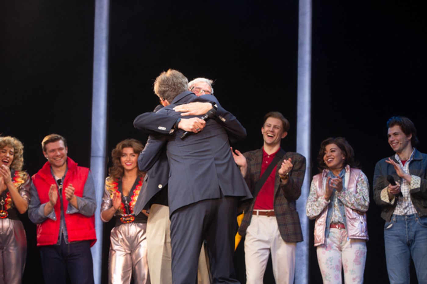 Photos: Huey Lewis Stops By BACK TO THE FUTURE The Musical  Image