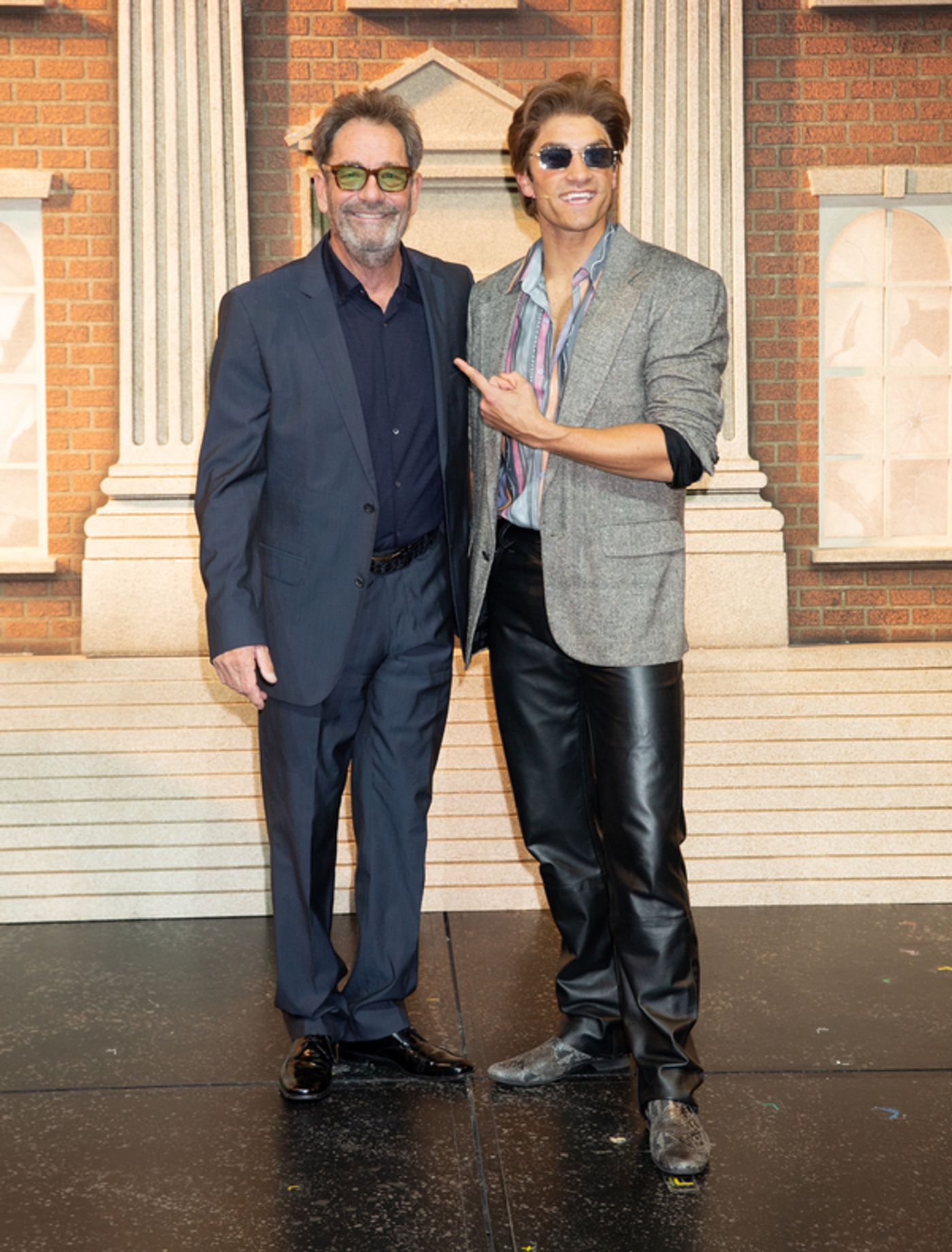 Photos: Huey Lewis Stops By BACK TO THE FUTURE The Musical  Image