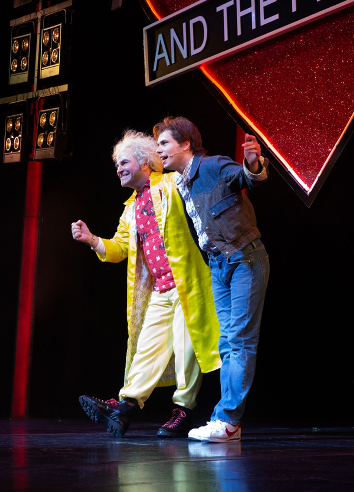 Roger Bart, Will Haswell at 