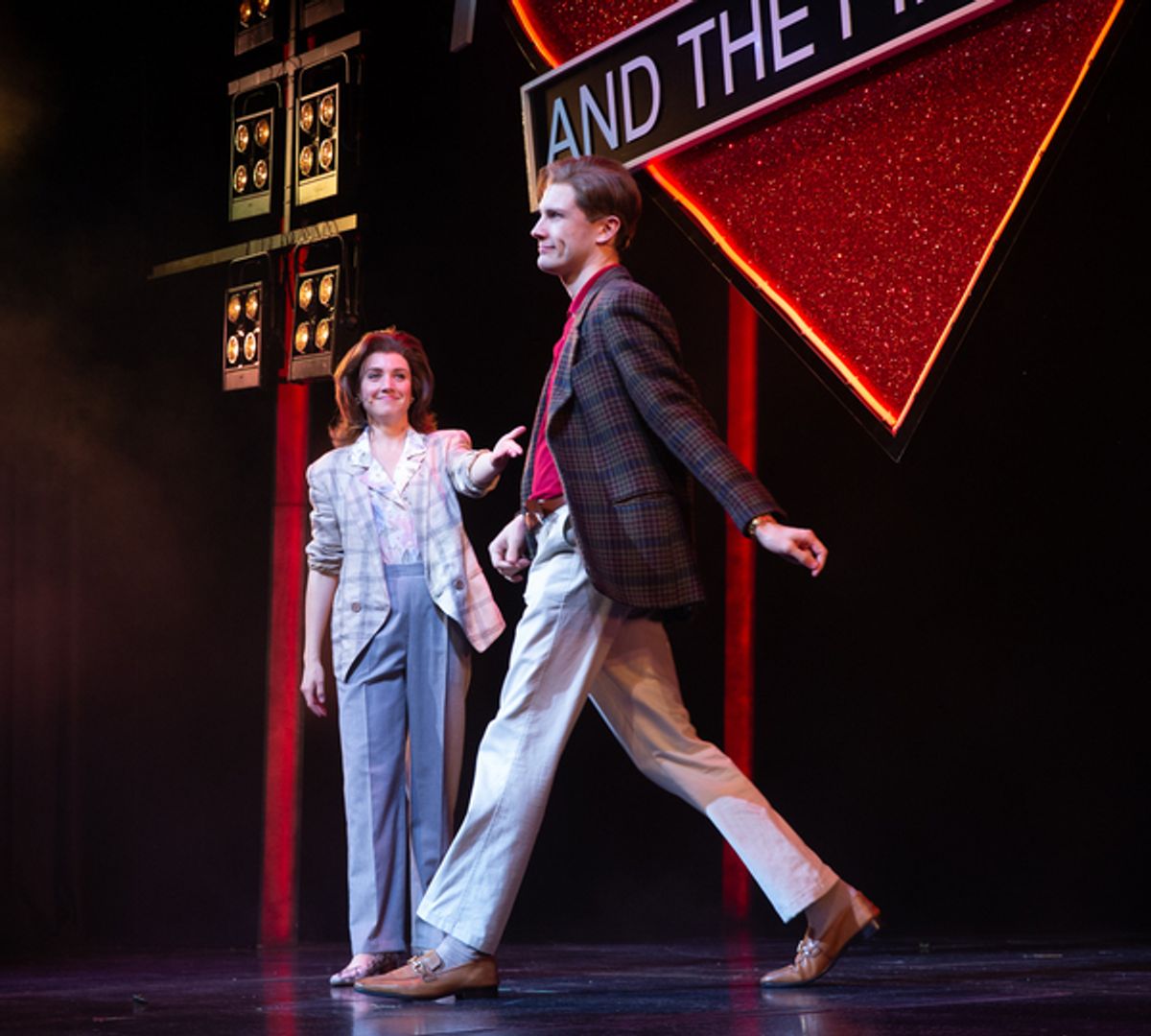 Rosanna Hyland and Hugh Coles at 