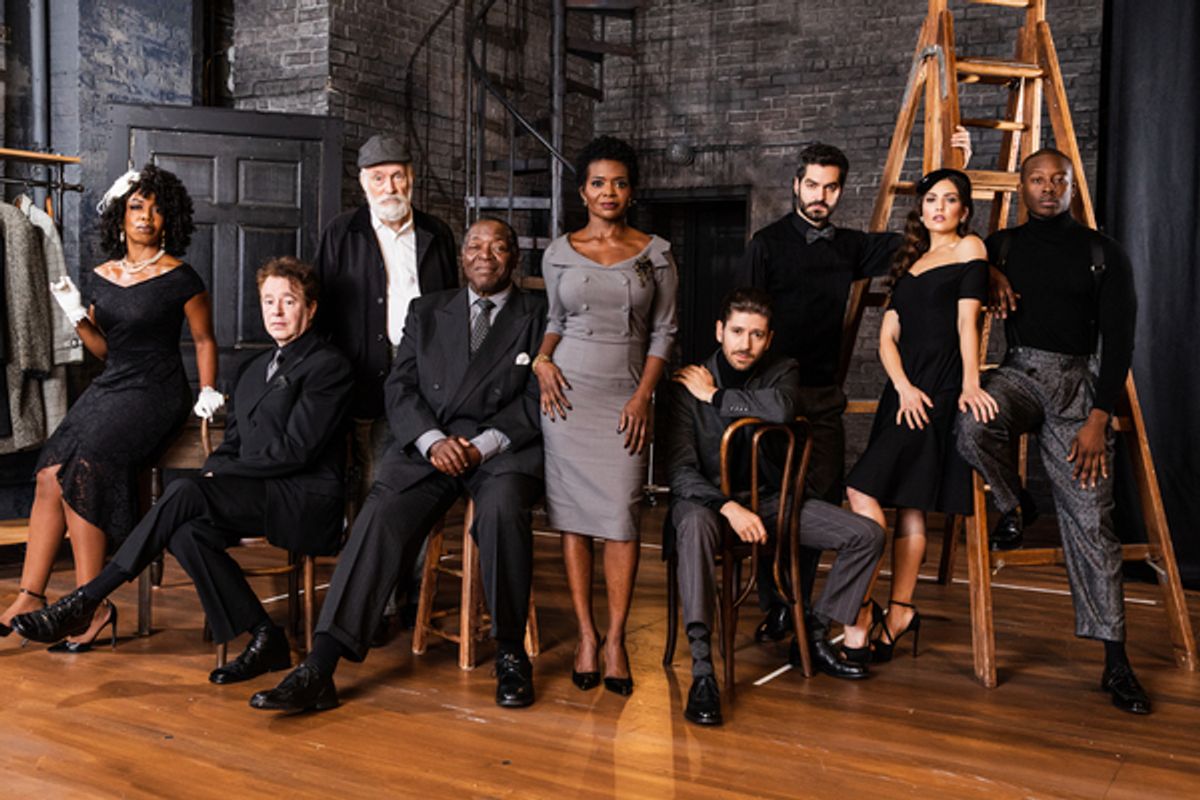 Jessica Frances Dukes, Don Stephenson, Simon Jones, Chuck Cooper, LaChanze, Michael Zegen, Alex Mickiewicz, Danielle Campbell, Brandon Micheal Hall at 