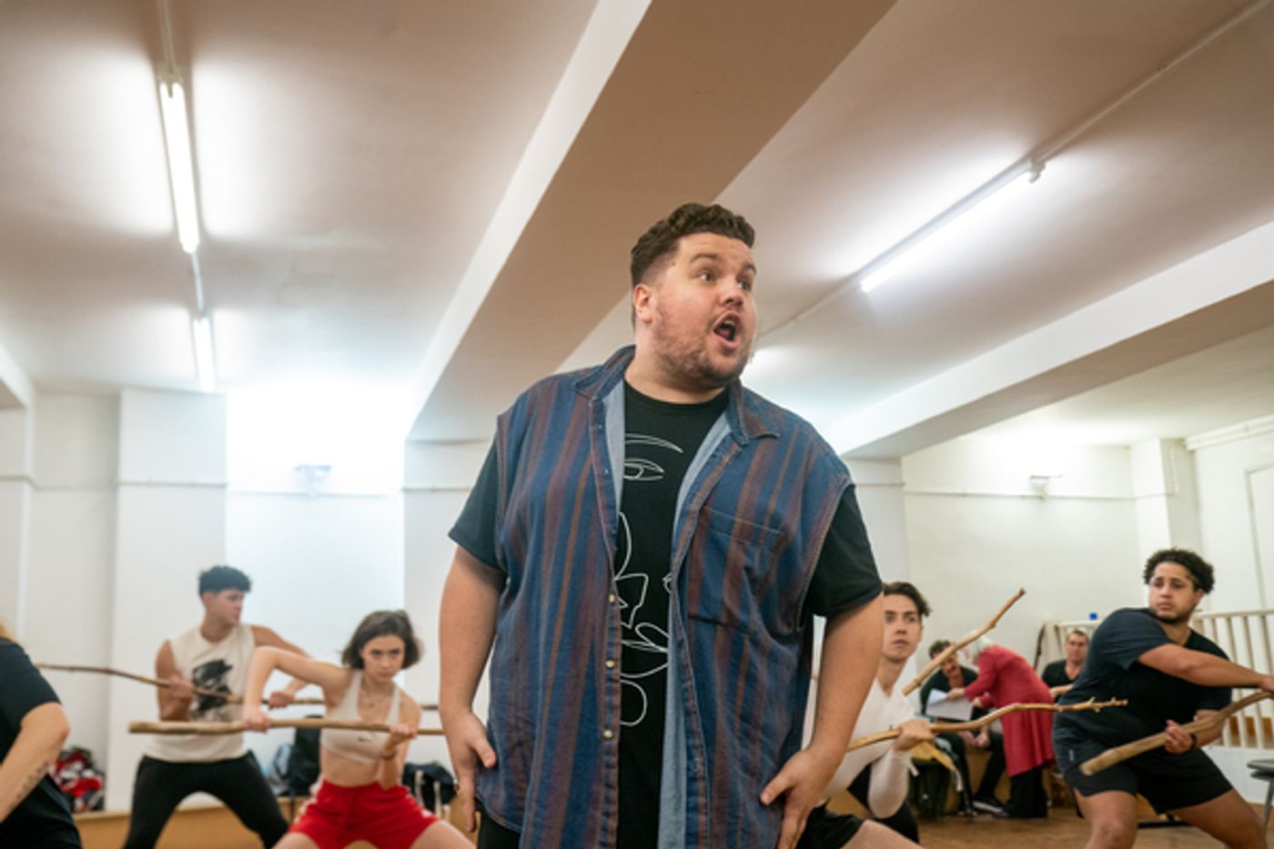 Photos: In Rehearsal for the UK & Ireland Tour of THE ADDAMS FAMILY  Image