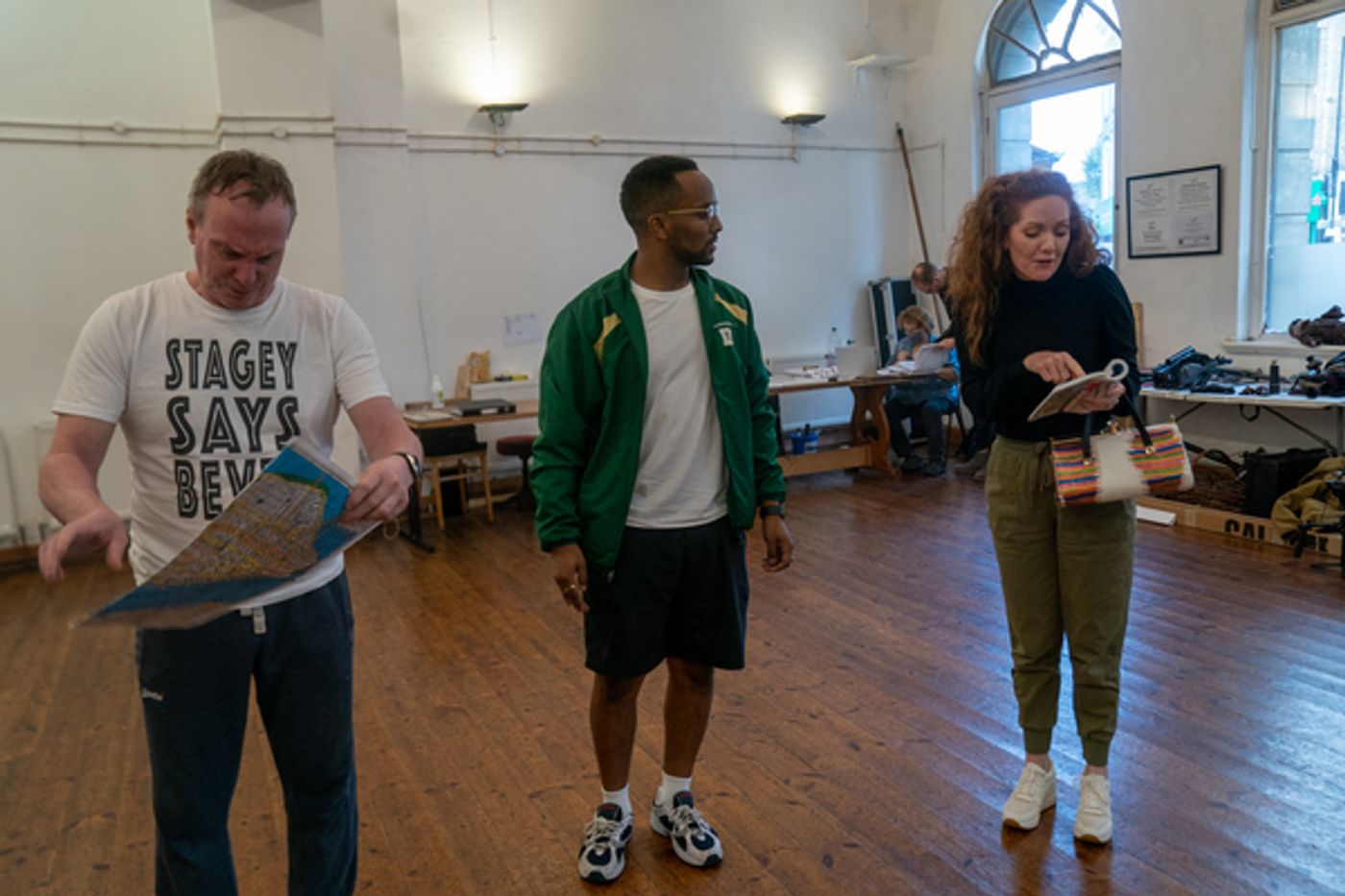Photos: In Rehearsal for the UK & Ireland Tour of THE ADDAMS FAMILY  Image