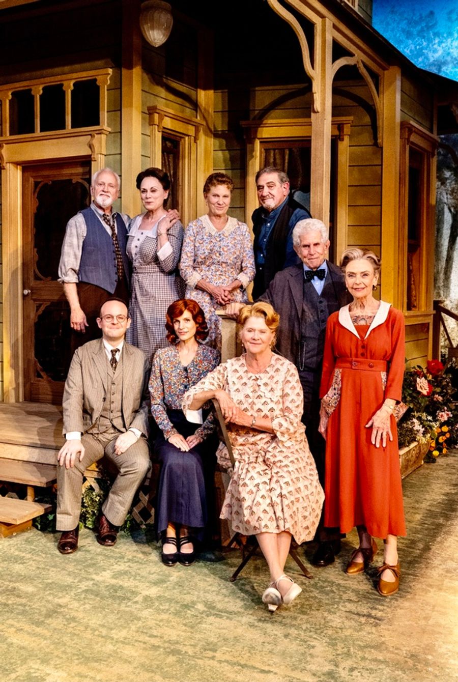 Photos: Lindsay Crouse, Alma Cuervo, Judith Ivey & More Star in MORNING'S AT SEVEN Opening at Theatre at St. Clements Image