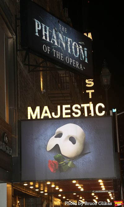 Signage at The Majestic Theater Photo