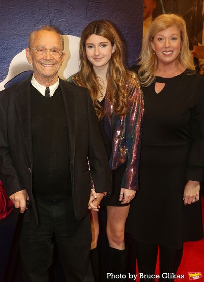 Joel Grey, Phoebe Chaplin and Daisy Prince Photo
