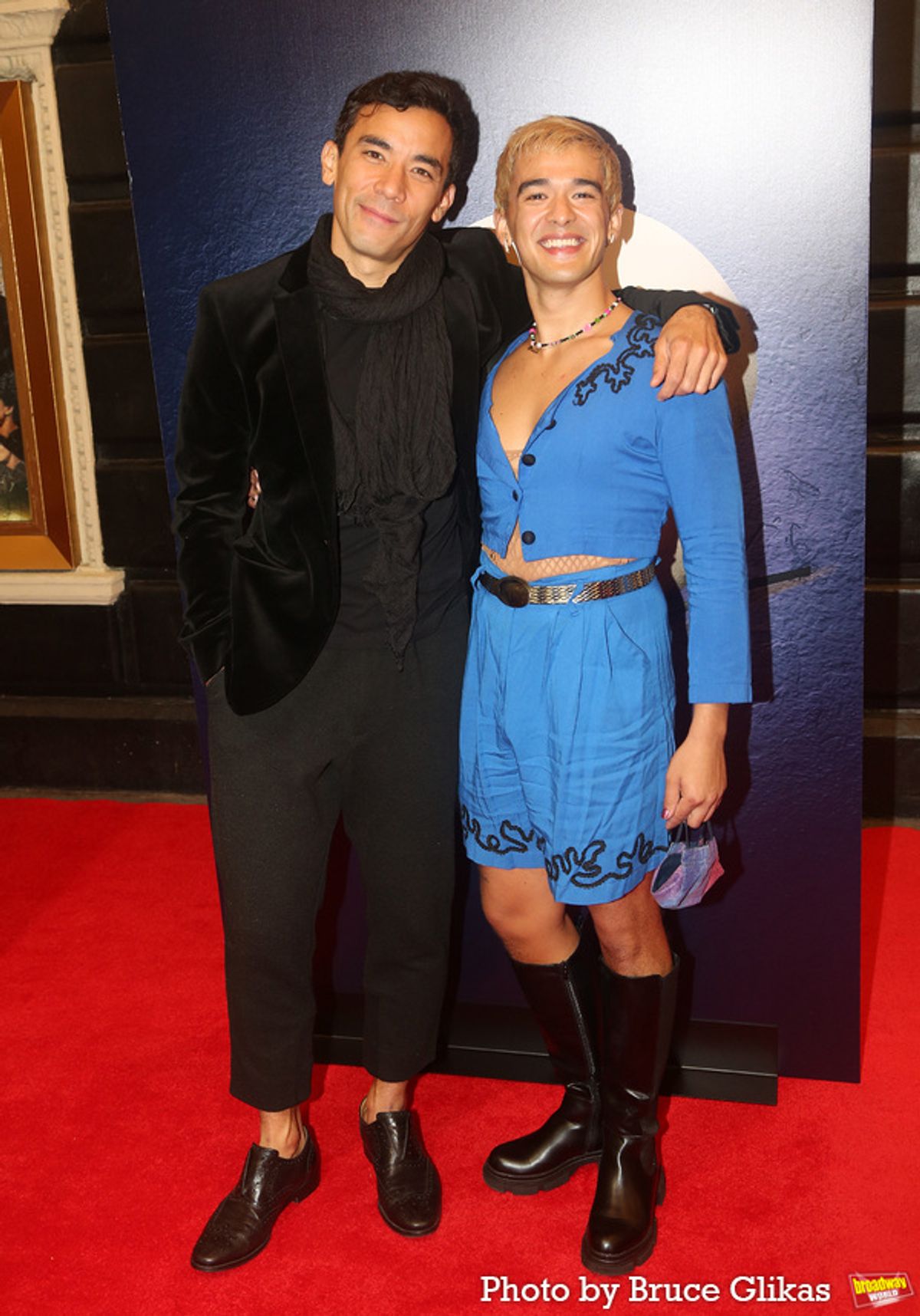 Conrad Ricamora and Emilio Ramos at 