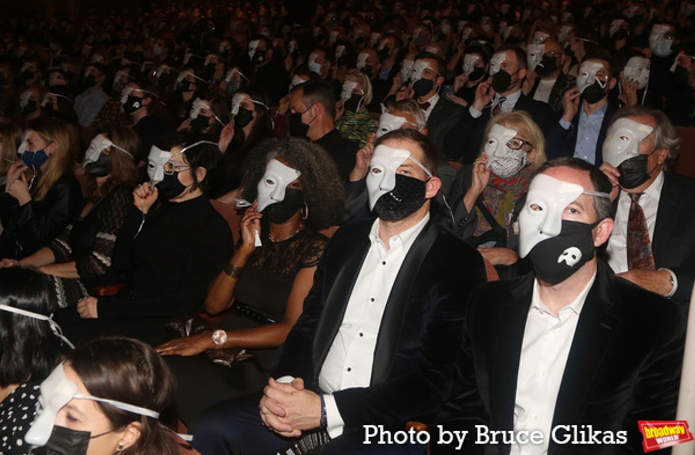 Photos: THE PHANTOM OF THE OPERA Celebrates Reopening Night with DJ, Andrew Lloyd Webber!  Image