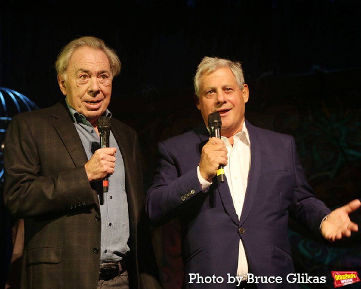 Sir Cameron Mackintosh and Lord Andrew Lloyd Webber at 