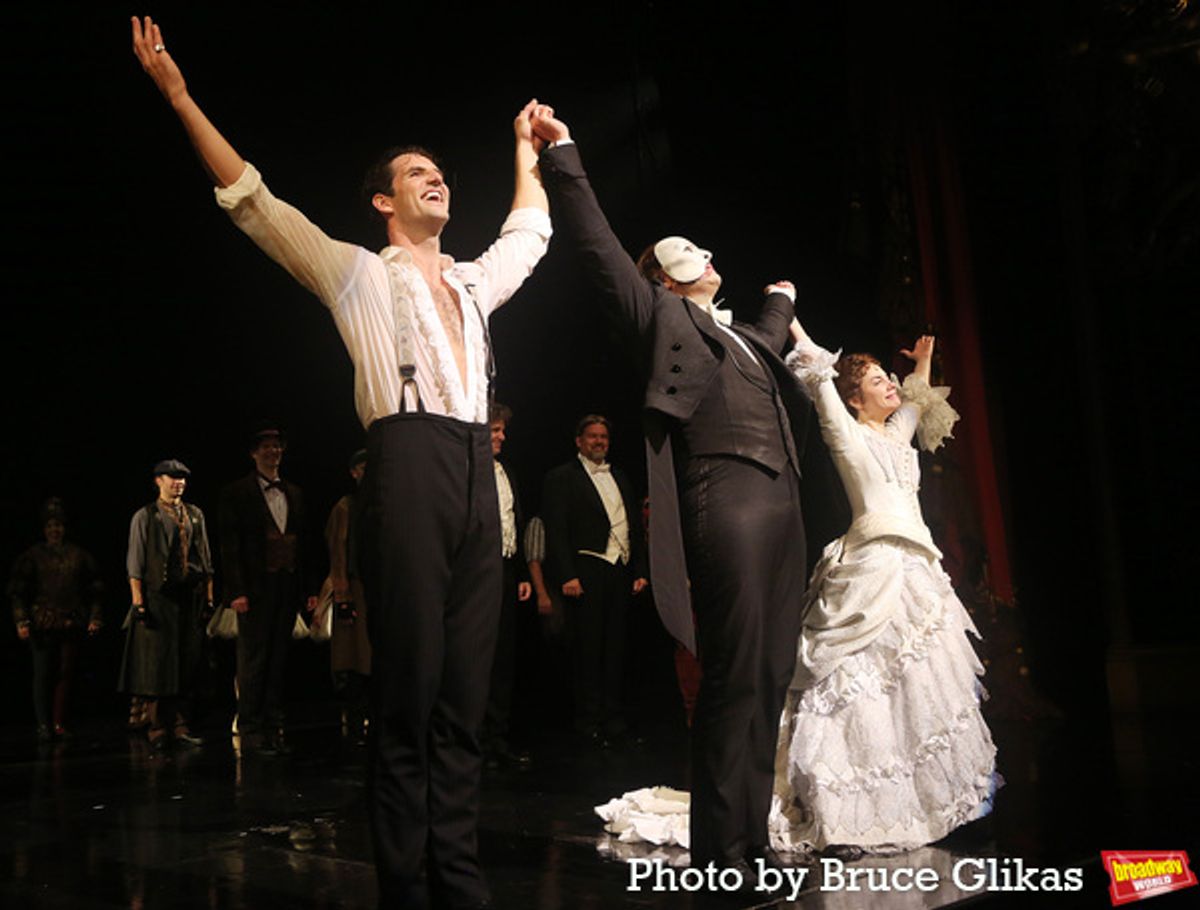 John Riddle, Ben Crawford and Megan Picerno at 