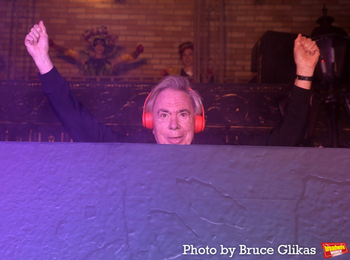 Photos: THE PHANTOM OF THE OPERA Celebrates Reopening Night with DJ, Andrew Lloyd Webber!  Image