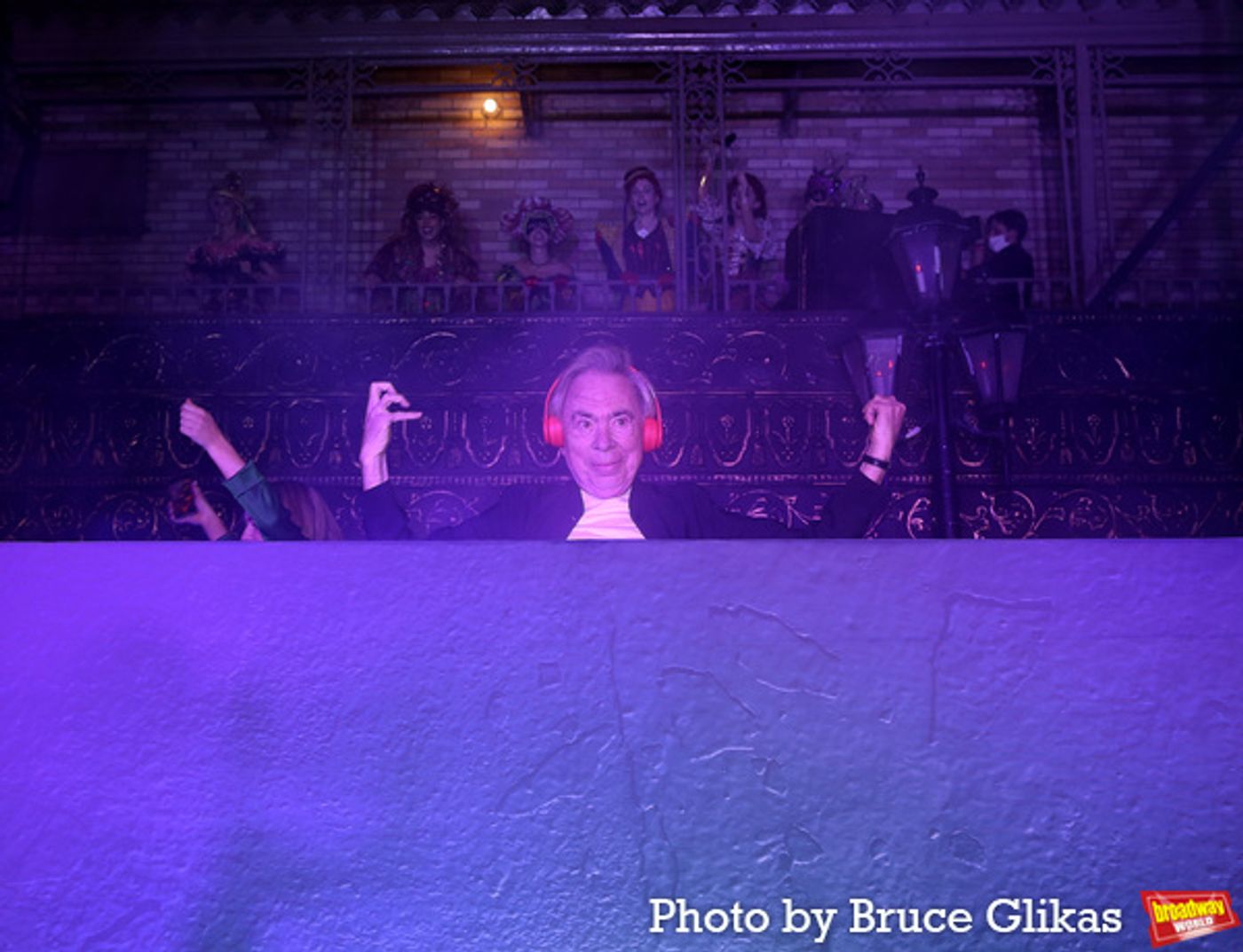 Photos: THE PHANTOM OF THE OPERA Celebrates Reopening Night with DJ, Andrew Lloyd Webber!  Image