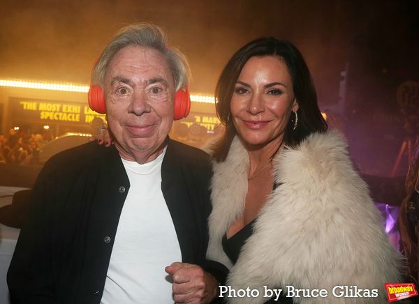 Deejay Andrew Lloyd Webber and Luann de Lesseps Photo
