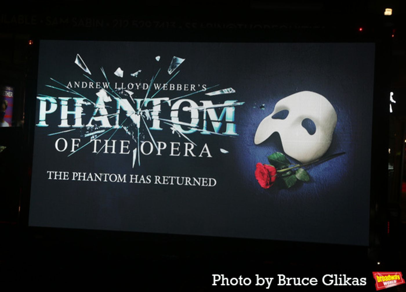 Photos: THE PHANTOM OF THE OPERA Celebrates Reopening Night with DJ, Andrew Lloyd Webber!  Image