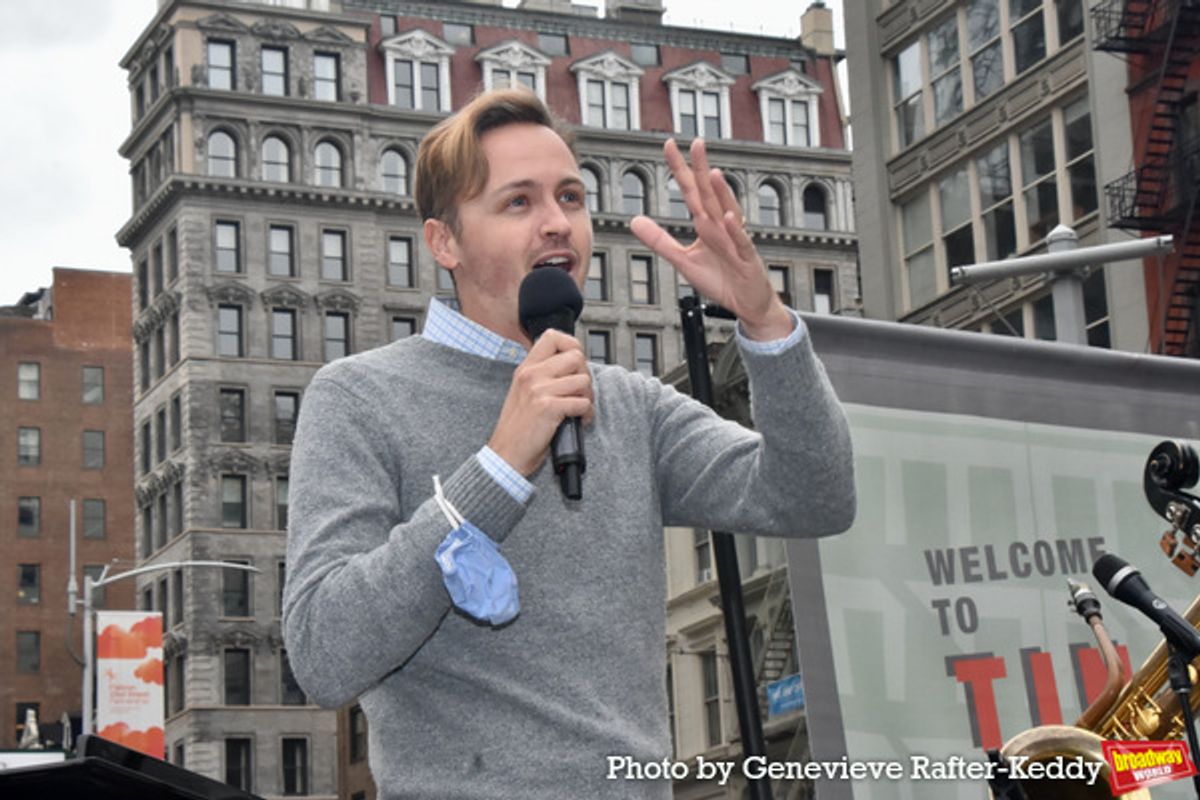 James Mettham (Executive Director Flatiron/ 23rd Street Partnership BID) at Photos: Billy Stritch, Marilyn Maye, Klea Blackhurst & More Come Out to Celebrate Tin Pan Alley Day