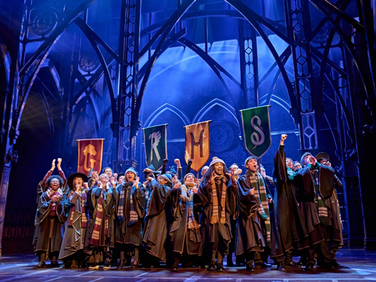A scene from the West End Production of Harry Potter and the Cursed Child at Photos: First Look at the New Cast of HARRY POTTER AND THE CURSED CHILD