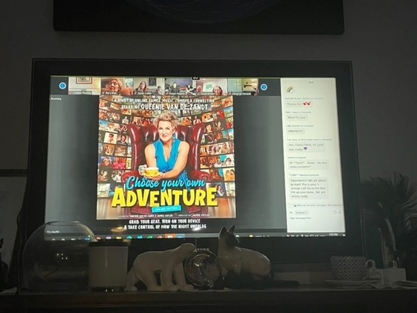 Review: Queenie van de Zandt's CHOOSE YOUR OWN ADVENTURE – ONLINE EDITION Delivers A Truly Interactive Online “Theatre” Experience  Image