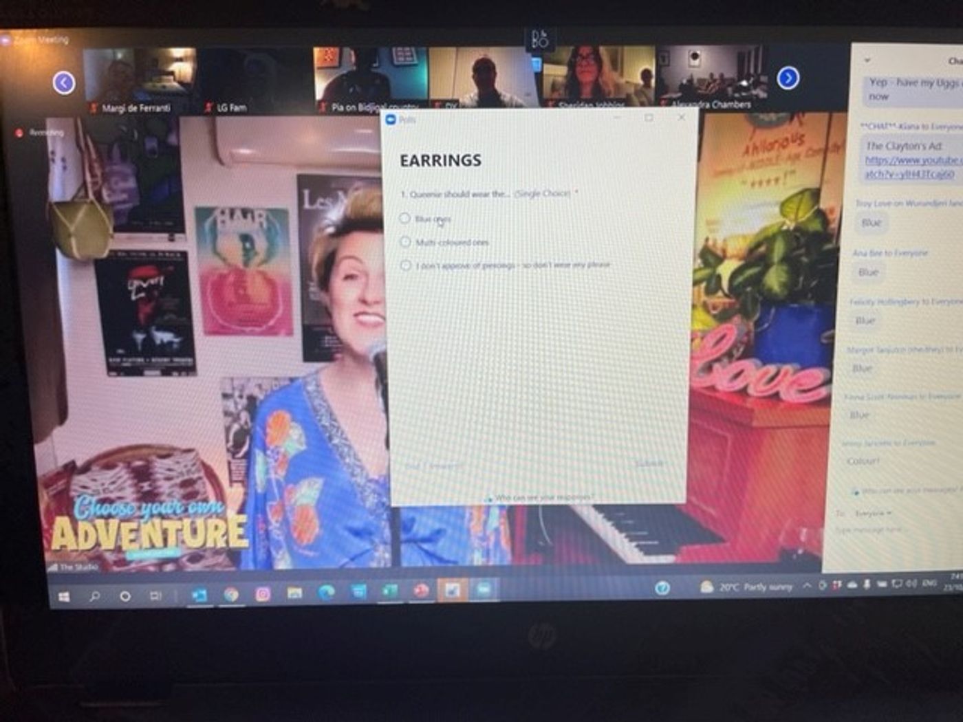 Review: Queenie van de Zandt's CHOOSE YOUR OWN ADVENTURE – ONLINE EDITION Delivers A Truly Interactive Online “Theatre” Experience  Image