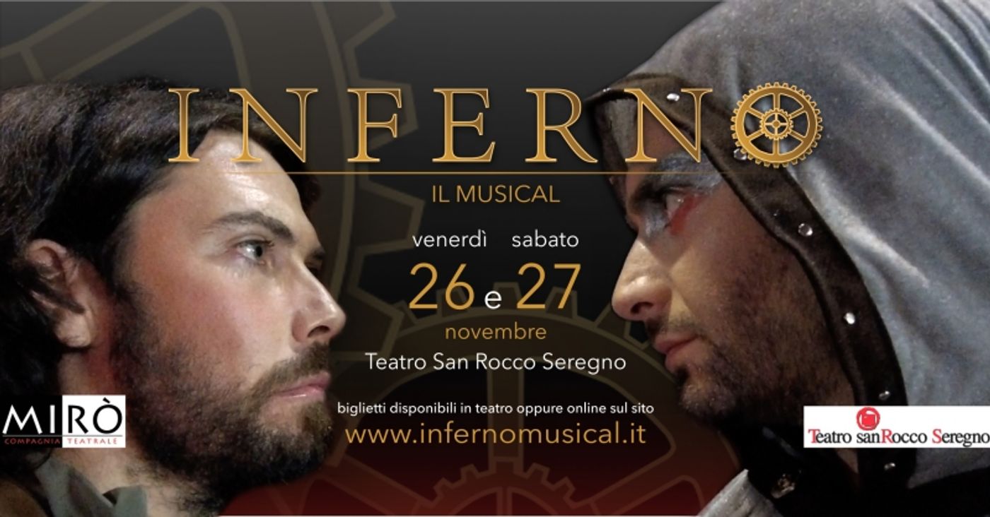 inferno il musical compagnia mirò al teatro san rocco di seregno