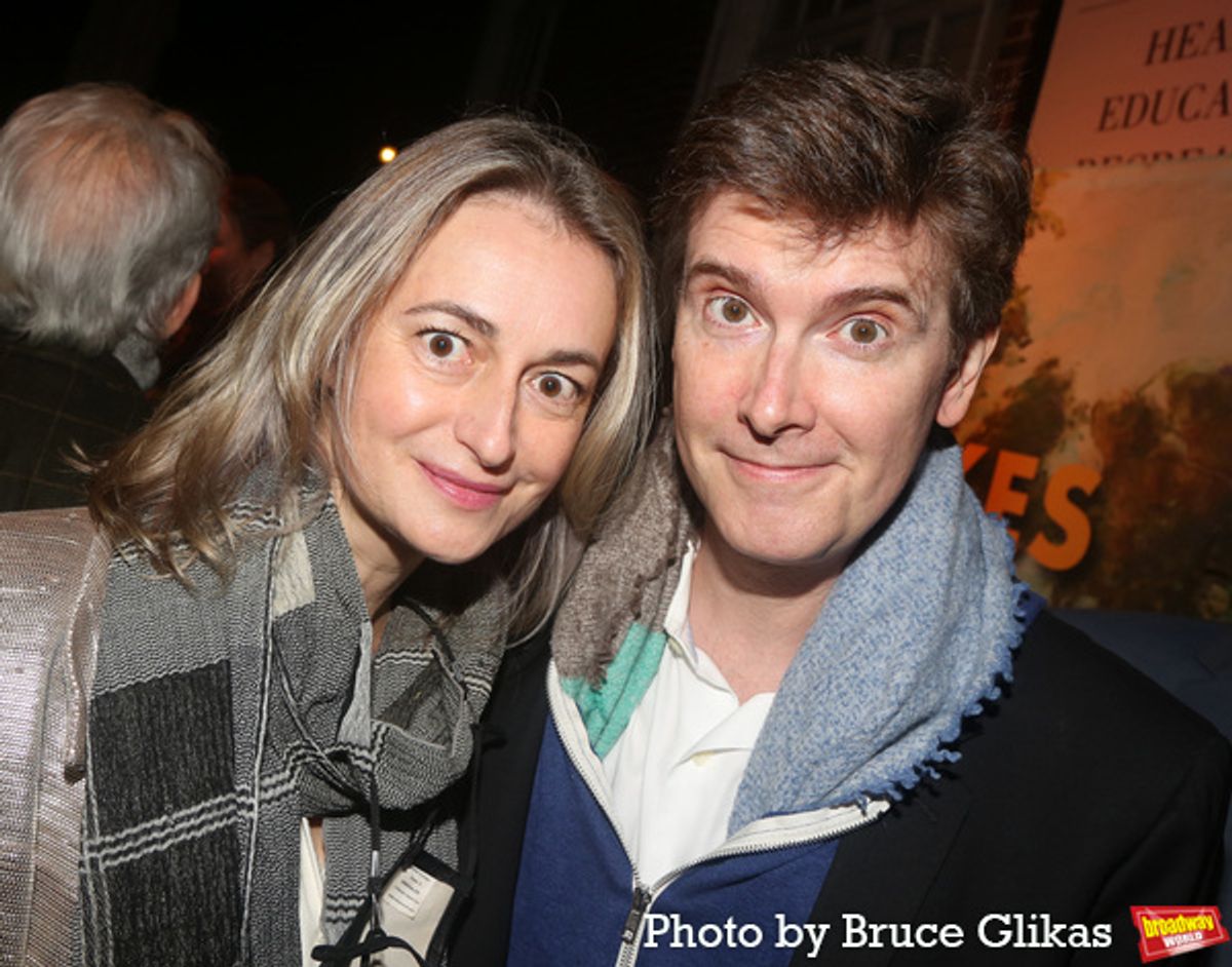 Nell Benjamin and Larry O’Keefe at 