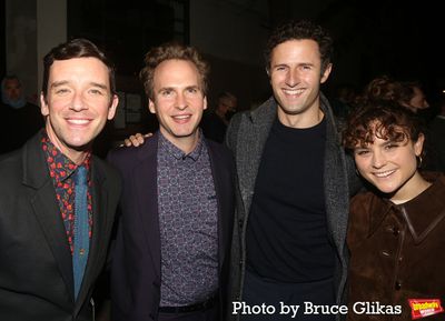 Michael Urie, Ryan Spahn, Roe Hartrampf and Melanie Moore  Photo
