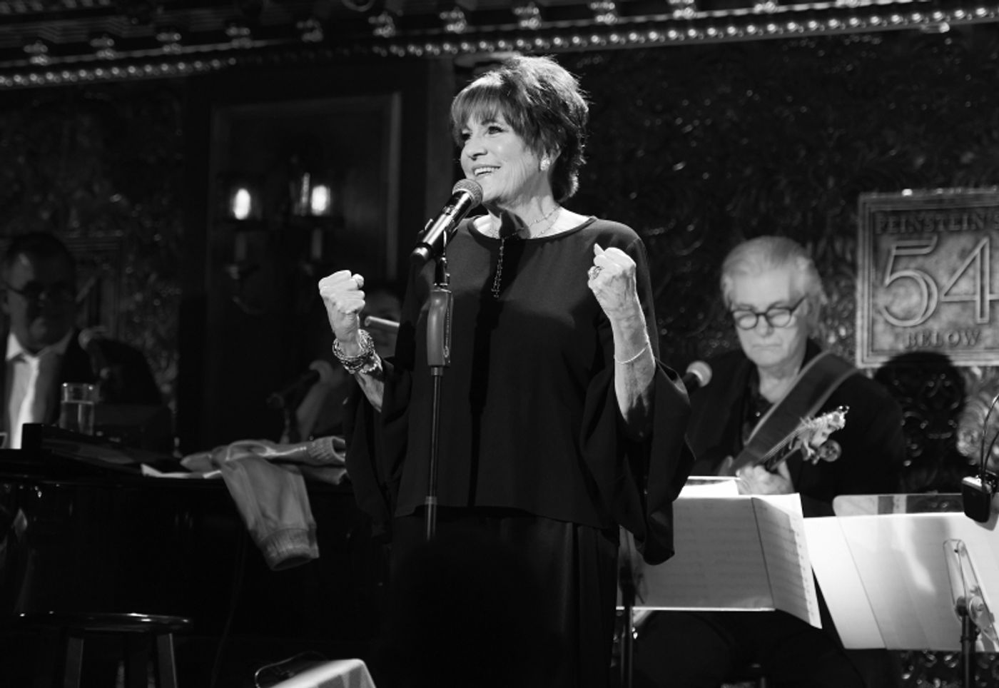 Helane Blumfield's Camera Gives The Black And White Treatment To LORNA LUFT: GRATEFUL at Feinstein's/54 Below  Image