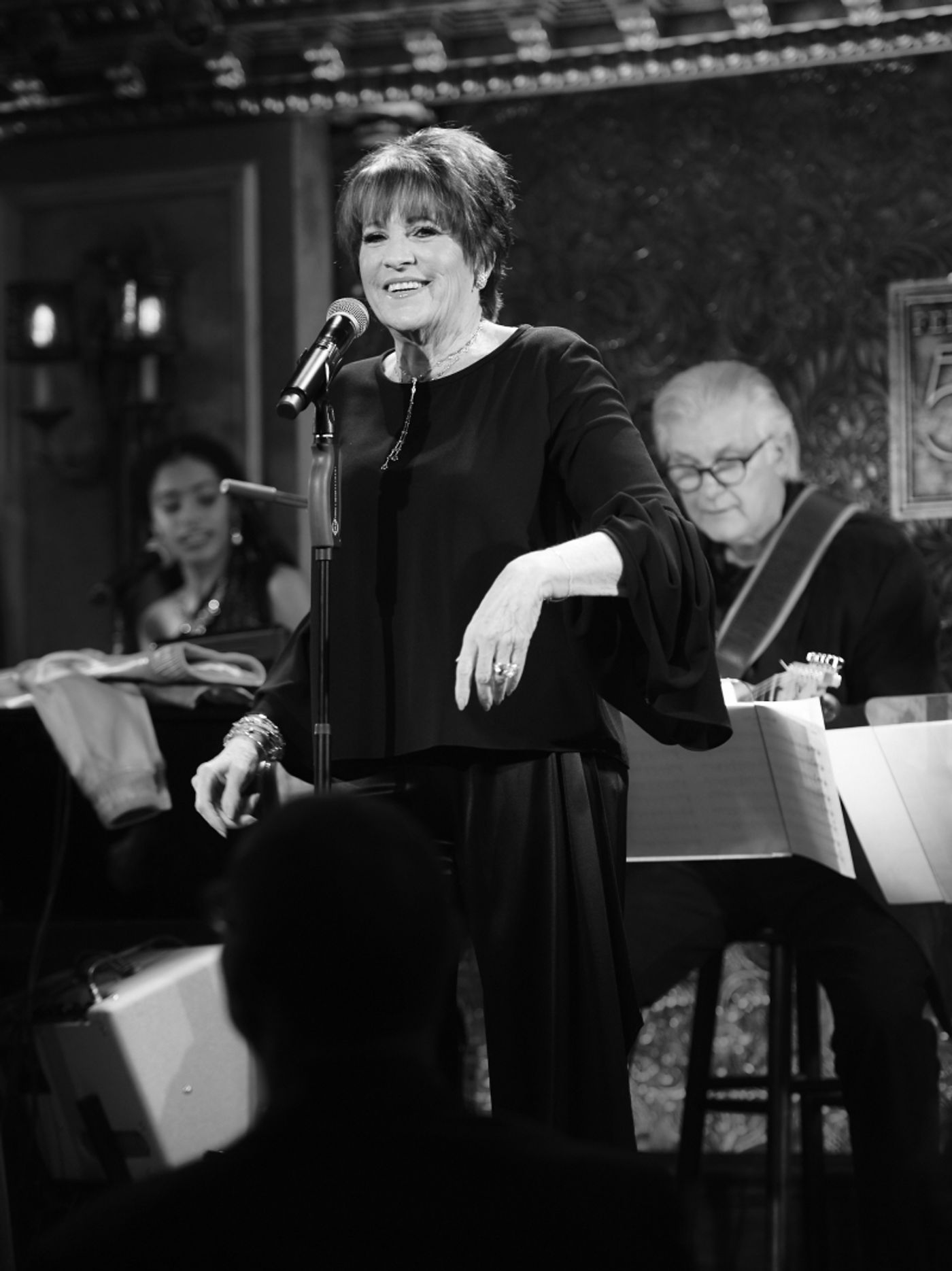 Helane Blumfield's Camera Gives The Black And White Treatment To LORNA LUFT: GRATEFUL at Feinstein's/54 Below  Image