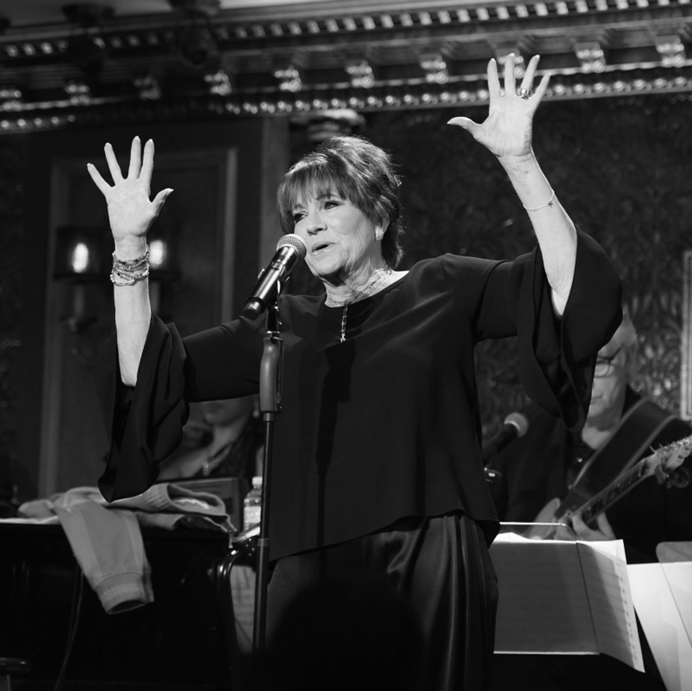 Helane Blumfield's Camera Gives The Black And White Treatment To LORNA LUFT: GRATEFUL at Feinstein's/54 Below  Image