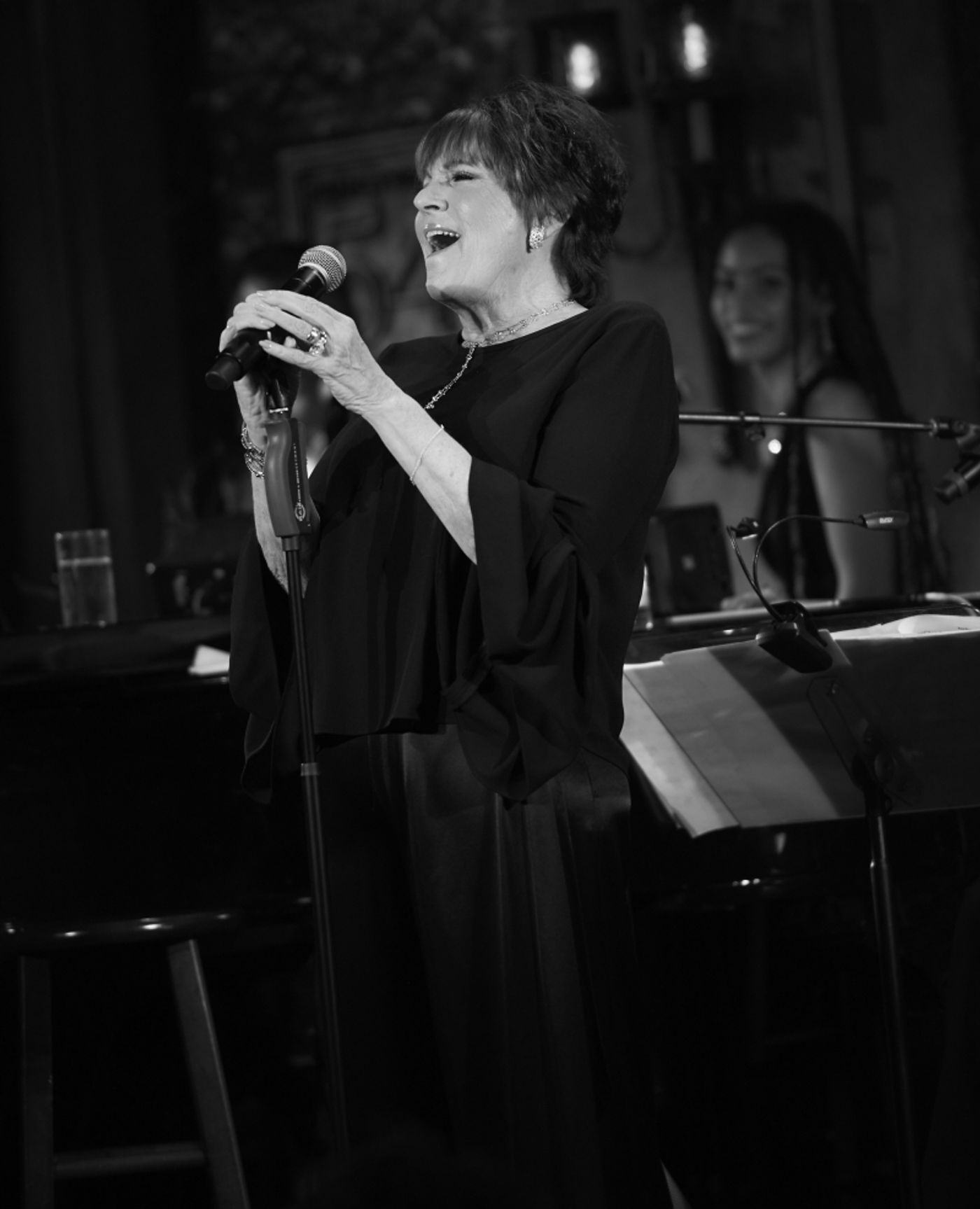 Helane Blumfield's Camera Gives The Black And White Treatment To LORNA LUFT: GRATEFUL at Feinstein's/54 Below  Image