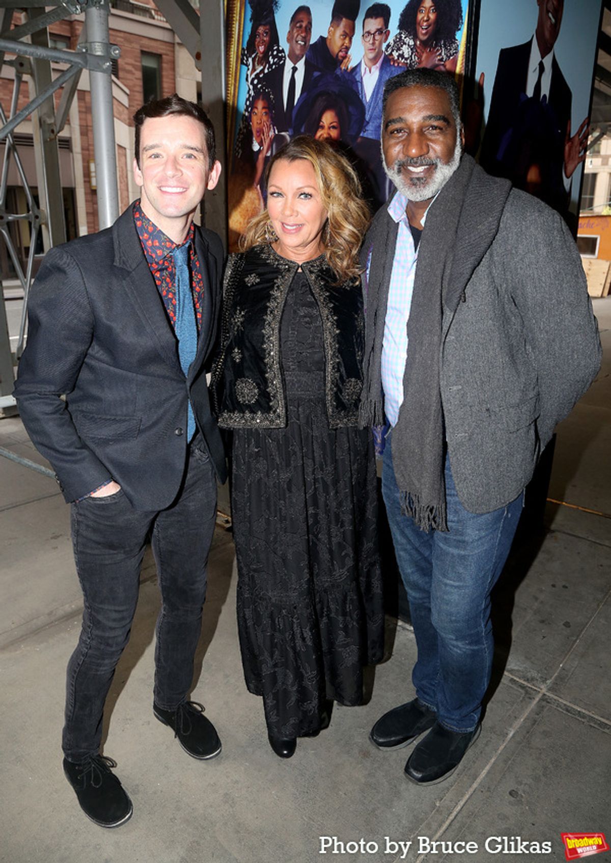 Michael Urie, Vanessa Williams and Norm Lewis  at 