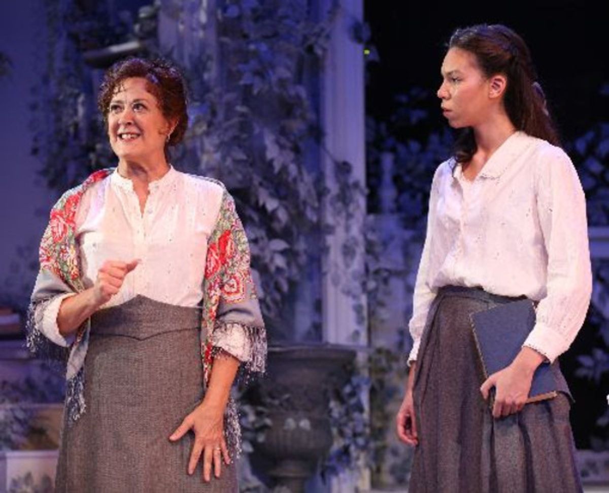 Karen Ziemba and Nicole King at 