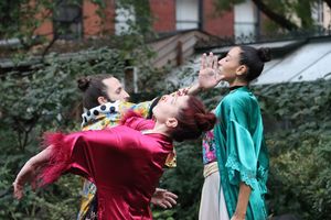 Performers, Breton Tyner-Bryan, James Jude Johnson, and Tatiana Stewart in RECLAMATIO Photo